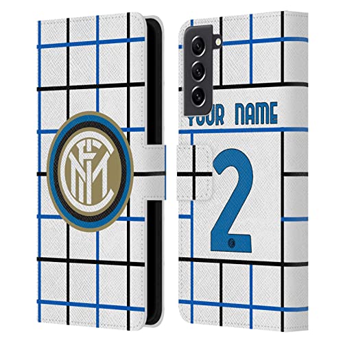 Housse cuir Samsung S21 FE 5G Inter Milan protection écran antichoc