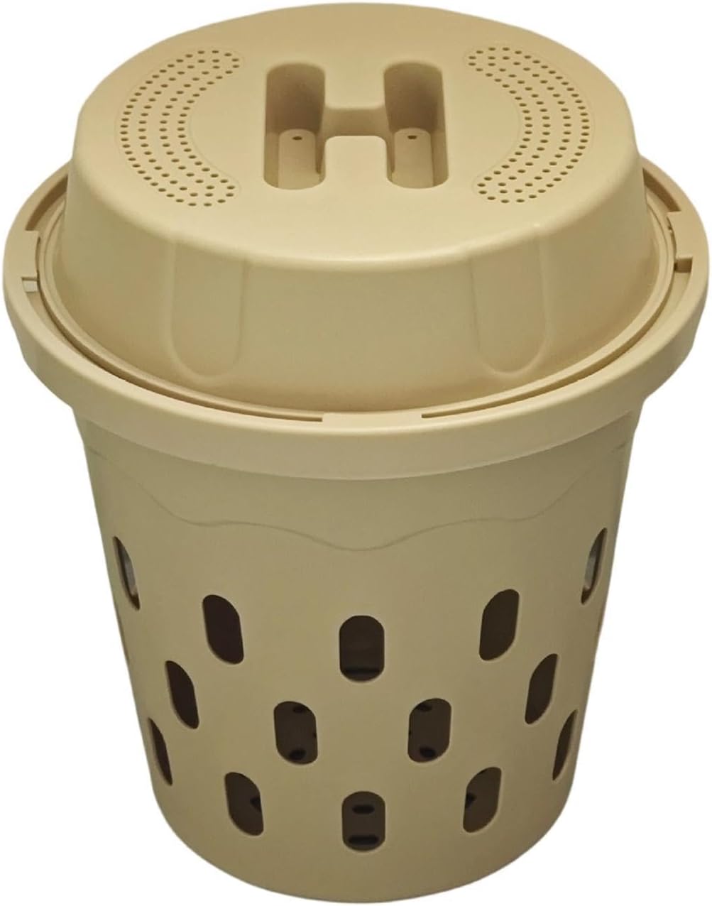 Inground Worm Composter - Subterranean Soil Enhancer | Ventilation Ports, Organic Digester for Backyard Vegetable Plot, Aerated Bin, Nutrient Station for Nursery Farm Professional Gardening