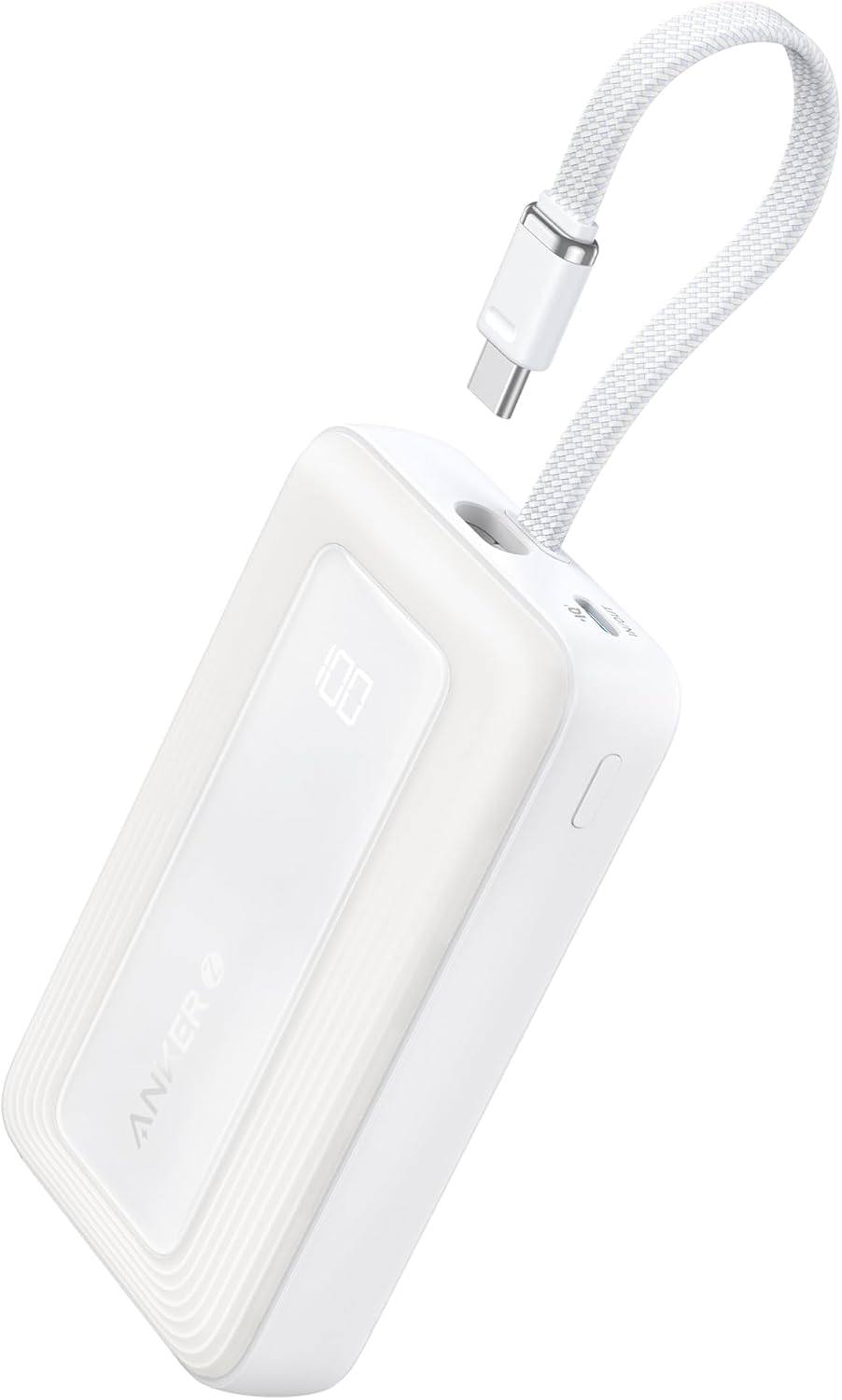 Zolo Power Bank,20,000mAh 30W Portable Charger with Built-in USB-C | High-Speed Portable Charger for iPhone 17 / 16 / 15 Series, Galaxy, and More