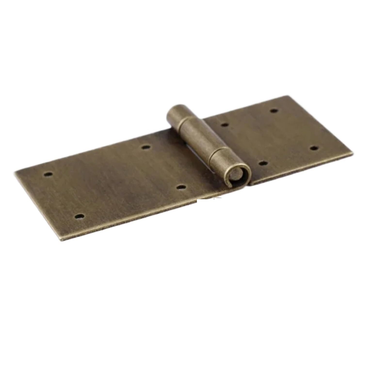 Sensumepb 64Mm Bronze Color Two Pieces Wooden Box Brass Hinge, Antique Square Hinges For Jewelry Box, Loose Leaf Box, And Folding Cabinet Hardware(64Mm Bronze Color)