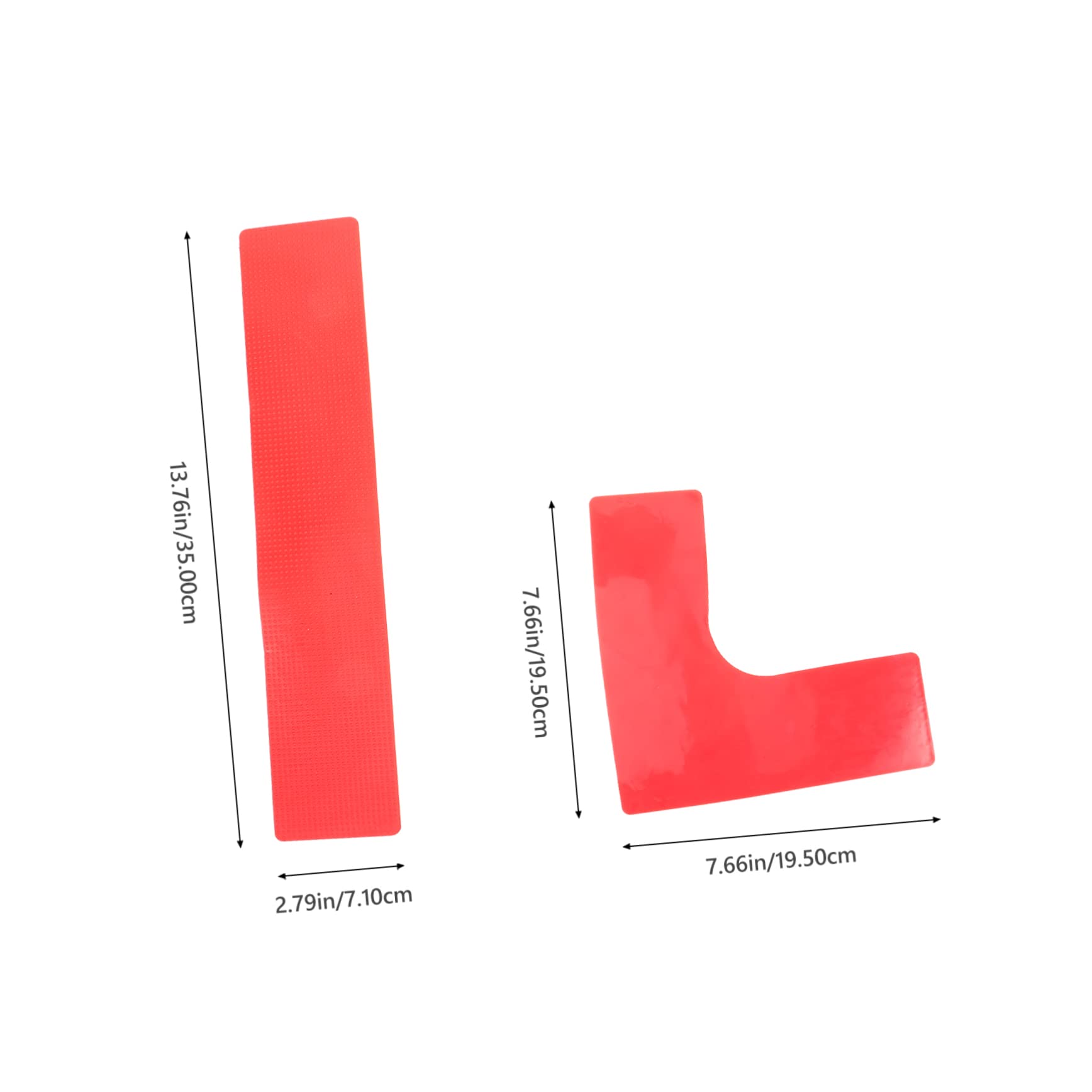 GALPADA 8pcs Round Floor Markers Football Basketball Tennis Court Marking Lines for Sports Training