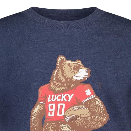 Image of Lucky Brand Boys' Short Sleeve Graphic Crew Neck T-Shirt, Soft, Comfortable, Relaxed Fit
