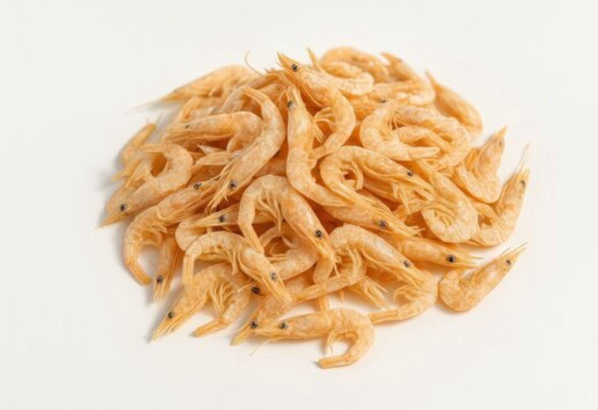 Shanvi Traders Dry Fish Seafood Fresh and Sun dried Fish Dry Tiny Baby Shrimp - 250 Grams