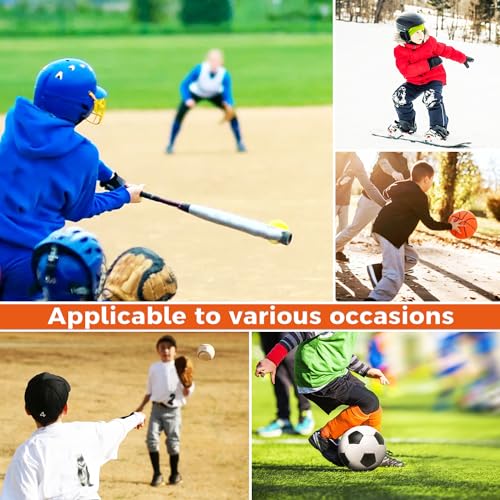 COOLOMG Youth Boys & Girls Thermal Compression Shirt Long Sleeve Fleece Baselayer Football Baseball Soccer Undershirt4