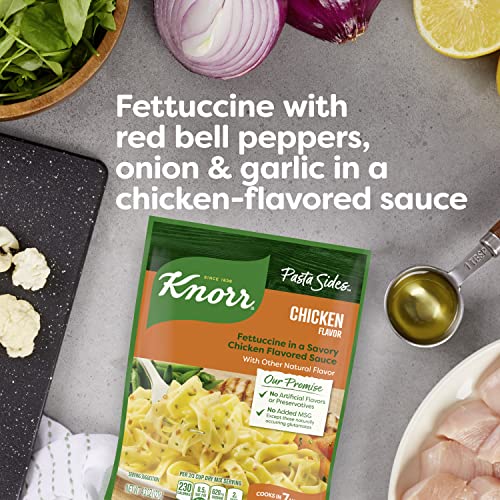 Knorr Pasta Sides For Delicious Quick Pasta Side Dishes Chicken Fettuccine No Artificial Flavors, No Preservatives, No Added Msg 4.3 Oz, Pack Of 12 #TOP7