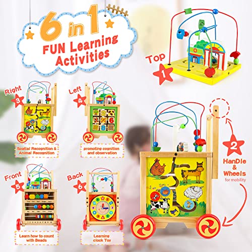 Juguete educativo de aprendizaje para bebés ideal como primer regalo de cumpleaños 5