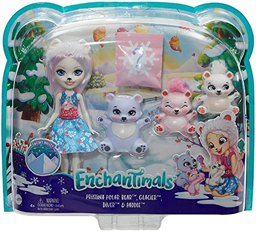 Coffret Enchantimals | Vallée Enneigée | Pristina | Ours Polaire