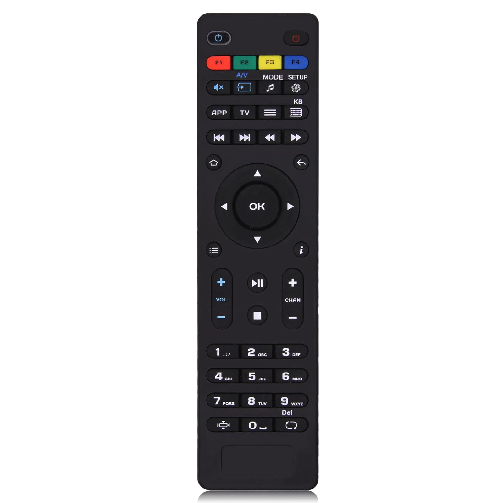 MYHGRC Replacement TV Remote Control MAG255 - for MAG 250, MAG 254 MAG 255, MAG 260, MAG 261, MAG 270, MAG 275, MAG 277, MAG 350, MAG 352, MAG 257, MixboxHD IPTV Set-Top Box