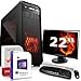 Produktbild Gaming PC Komplett Set/Multimedia Computer inkl. Windows 10 Pro 64-Bit! - AMD Quad-Core FX 4100 4X 3,8 GHz Turbo - AMD Radeon R5 230 mit 1GB DDR3 RAM - 22-Zoll ASUS TFT Monitor - 8GB DDR3 RAM - 1000