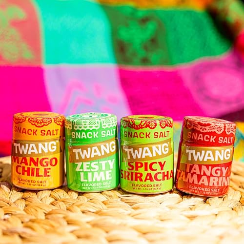 Twangerz Lime Seasoning Salt Snack Topping, 1.15-Ounce Shaker (Pack of 10)