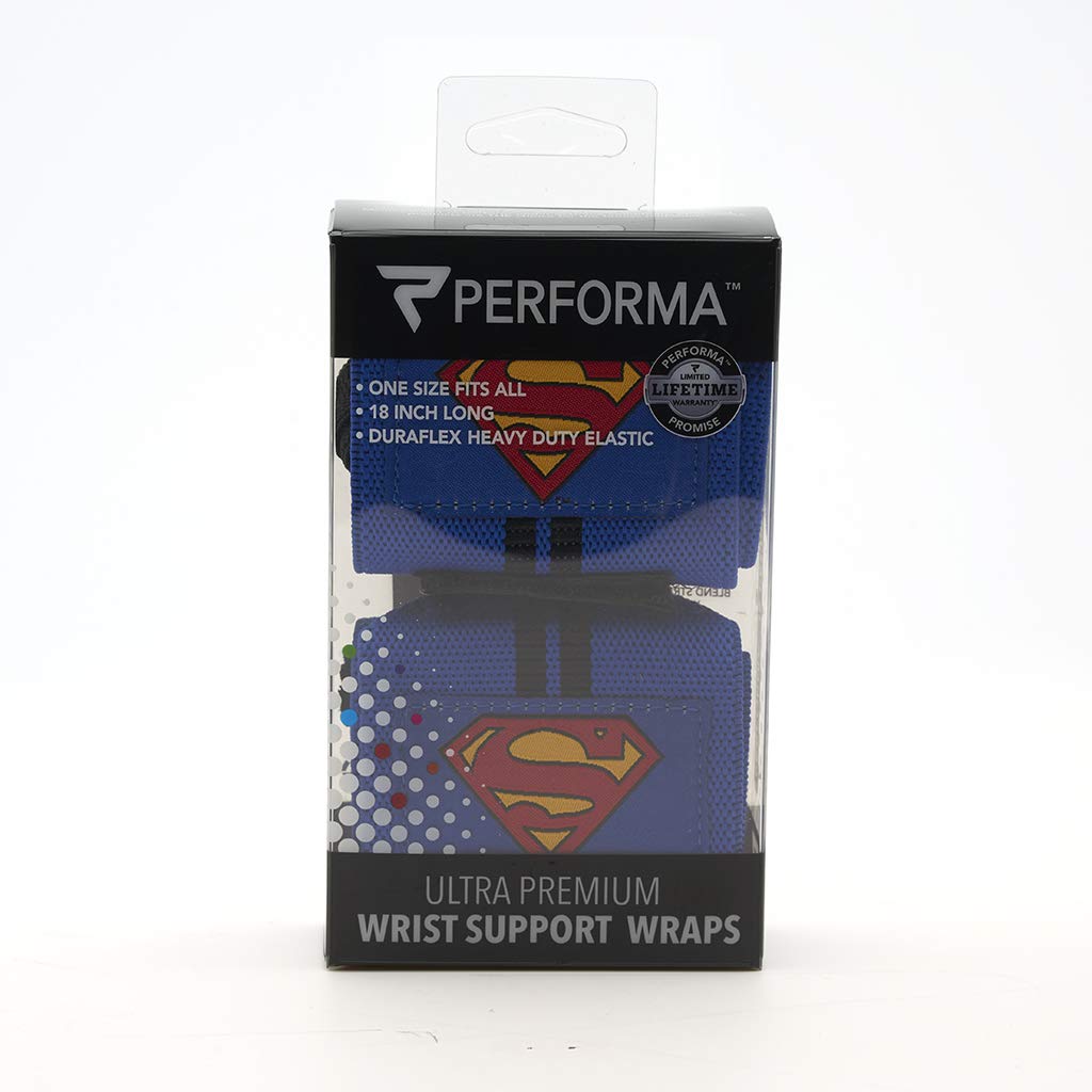 PerfectShaker Performa - Superman Lifting Wrists Wraps for All