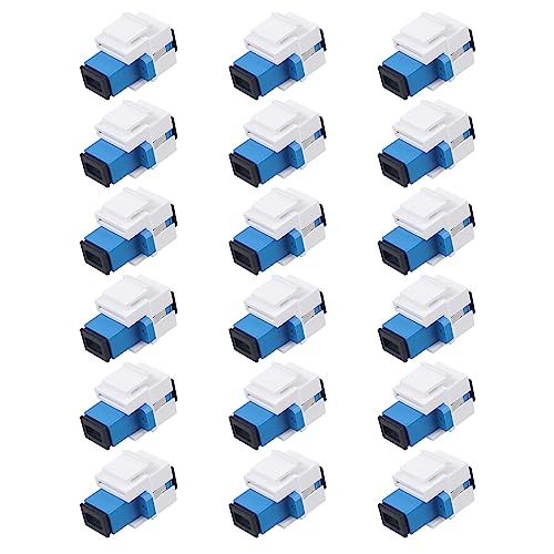 Coupleur fibre optique SC pour vos installations domestiques et plaques murales RJ45 Keystone