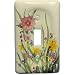 Leviton Wildflower Porcelain Light Switch Cover Toggle Wall Plate 89501-WFL