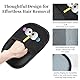 DOINEUFL Fellmagnet Handschuh, Wiederverwendbarer Pet Hair Remover, Tierhaarentferner für Hunde und Katzen, Fell Magnet Handschuh zum Entfernen von Tierhaaren auf Kleidung, Sofa