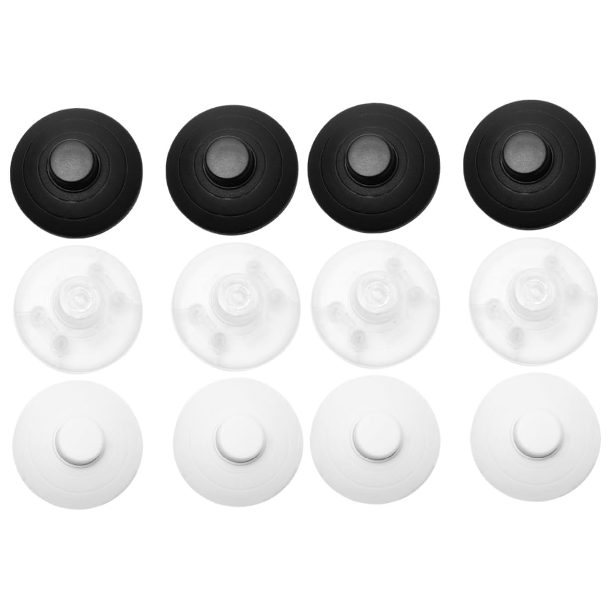 NAMOARLY 12 Pcs Foot Light Switch Foot Light Push Button Foot Pedal Push Button Floor Lamp Switch Button Lamp Foot Switch for Lamp Light Foot Pedal Desktop Lamp LED Desk Light Electric Pp
