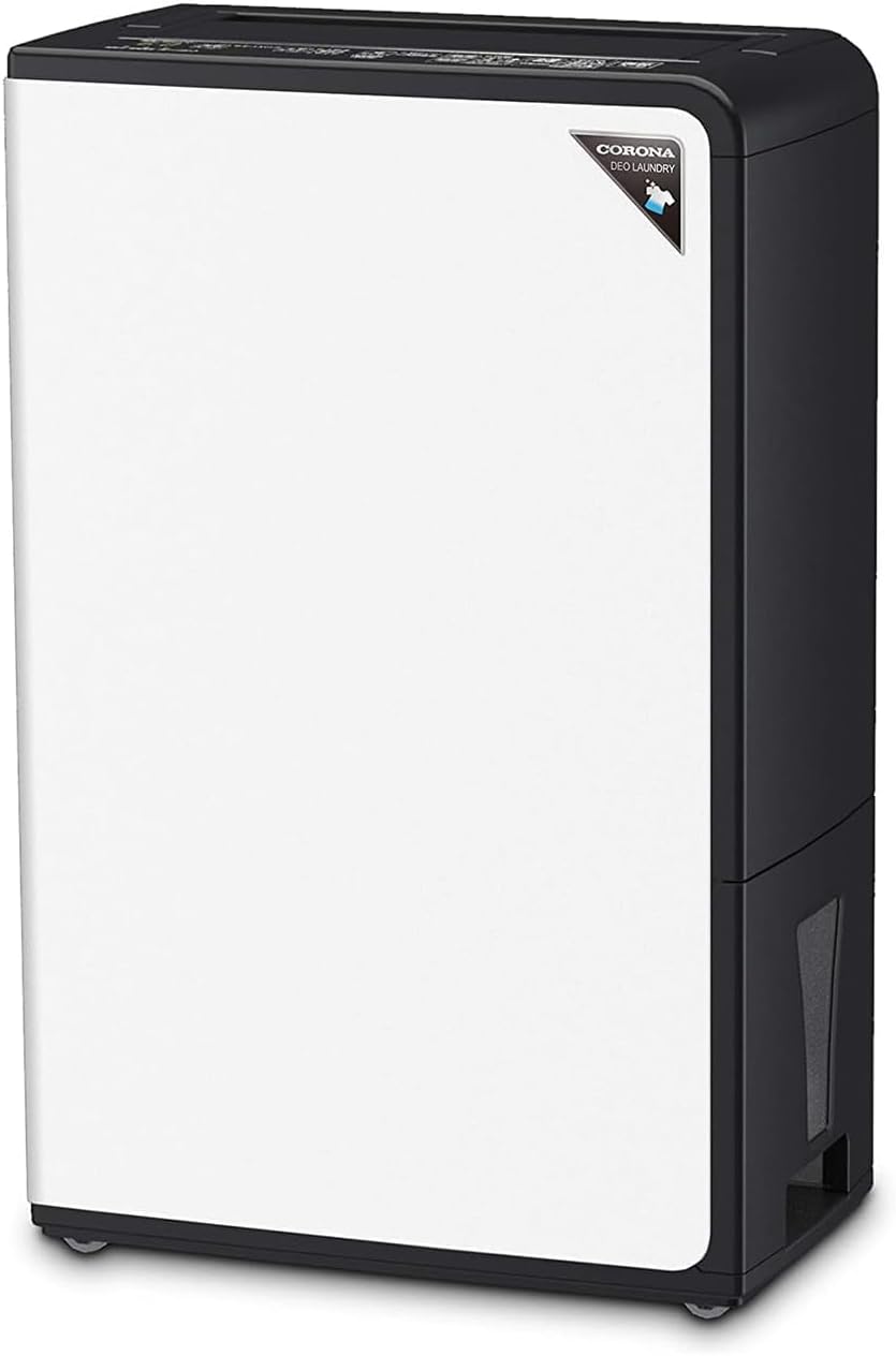 【Amazon.co.jp限定】 CORONA(コロナ) 衣類乾燥 除湿機 【日本生産】 コンプレッサー式 除湿器 18L/日 強力除湿 10年交換不要フィルター コード延長 部屋干し 大容量 キャスター付き ブラック CD-H18AZ(K)  Amazonで販売中