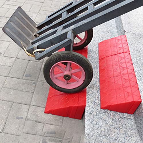 Tightstore Rampas de silla de ruedas para escalones, rampas de acera, rampa de silla de ruedas para discapacitados, rampa de bicicleta, rampas de plástico para automóviles Cover