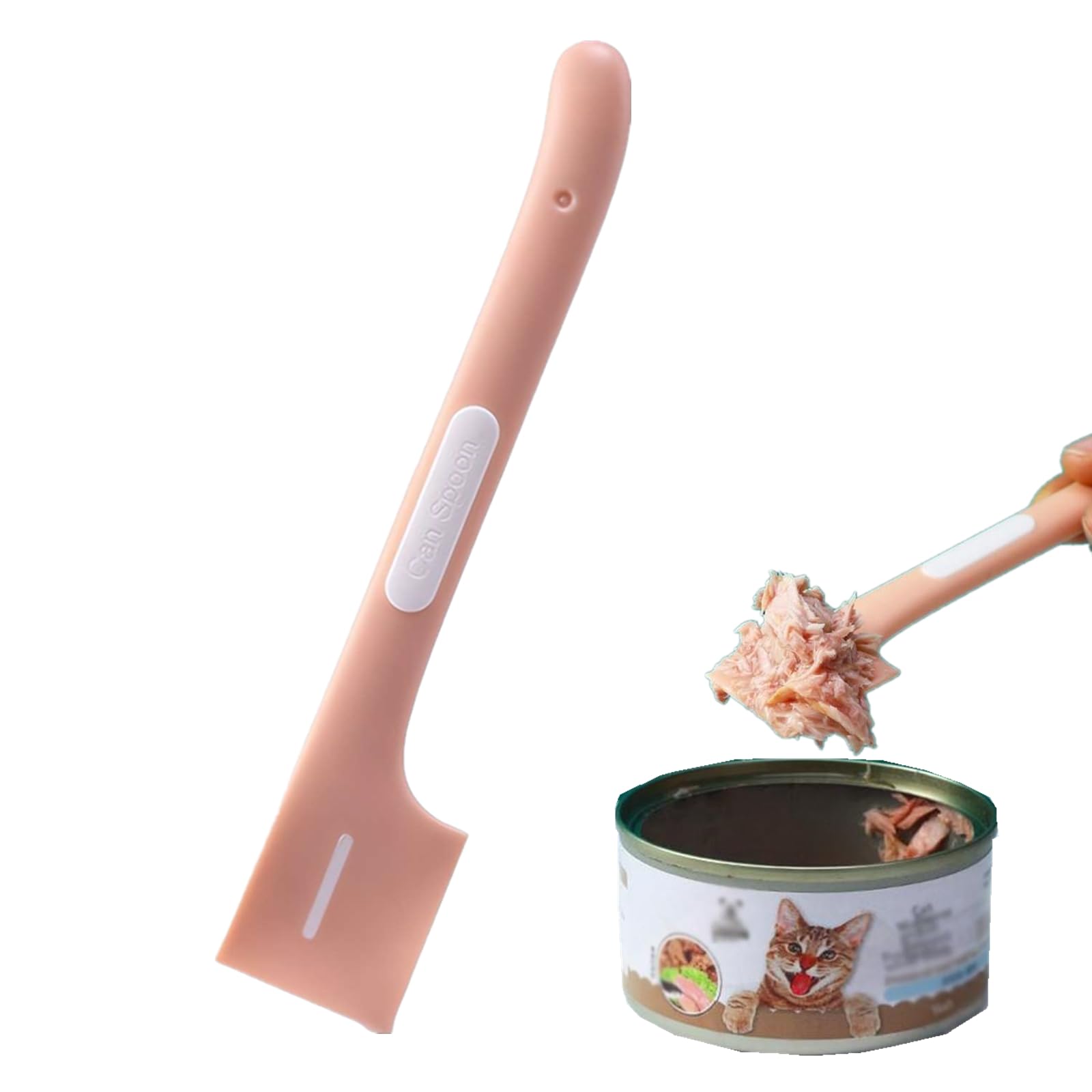Amazon.co.jp: DIANX ペット用缶スプーン 缶詰のスプーン TPR ペット