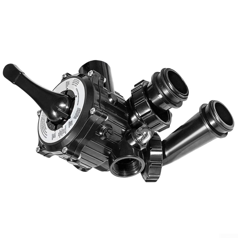 Valve multiport latérale pour filtre à sable Hayward S200 S240 Spx0710x32 Noir ABS Construction Pièce de rechange avec joint d'étanchéité