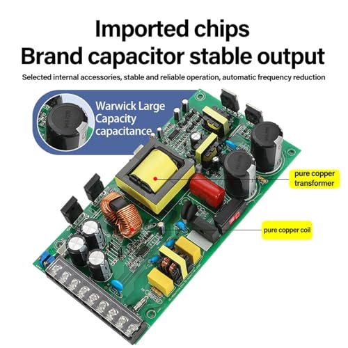 Alimentation à découpage 800W 0-220V réglable AC/DC pour usage industriel
