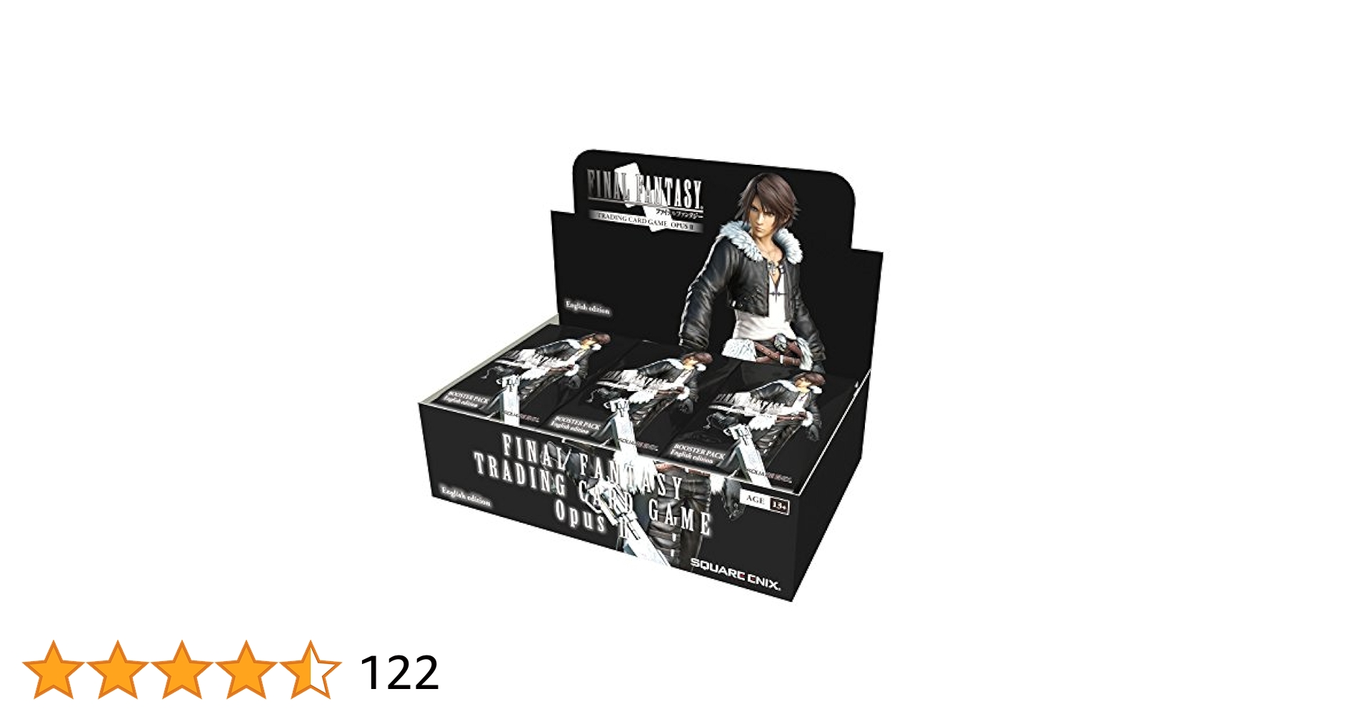 FAINAL FANTASY TRADING CARD GAME ２箱セット! SQUARE ENIX - 昔のファイナルファンタジートレカカード 未使用
