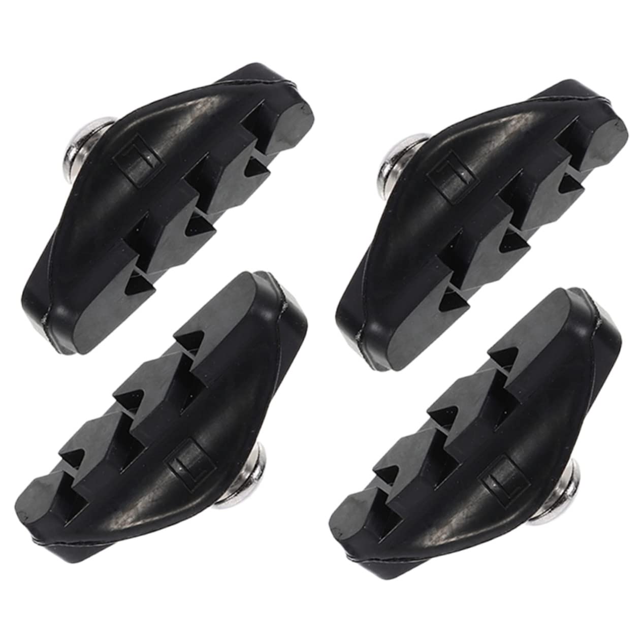 Toddmomy Bremsbelagsatz Bremsbeläge Bremsen Für Fahrräder Pads Fahrrad Bremsscheiben Fahrradbremse Scheibenbremsbelag Bremsbacke Bremsblöcke Frischer Kautschuk Schwarz