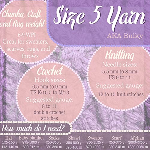 JubileeYarn Bamboo Cotton Chunky Yarn - 100g/Ball - Dreamy Blush - 4 Balls by BambooMN - Image 7