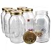 Produktbild Bormioli 6er Set Einmachglas Bügelverschluss Original Quattro Stagioni 1,5L incl. Bormioli Rezeptheft