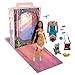 Produktbild Disney Store Offizielle Pocahontas Storybook Kollektion Puppe, 29 cm, Mit Meeko & Flit, 2 Outfits, Accessoires, Malbogen für Aktivitäten und Spiele, für Kinder ab 3 Jahren
