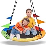 PACEARTH 40 Inch Saucer Tree Swing Flying 900lb Weight...