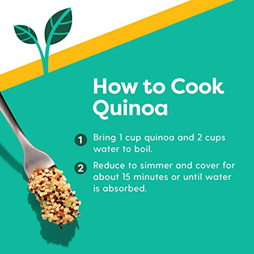 Ancient Harvest Organic Quinoa, Harmony Tri-Color Blend, 12 Oz. Box, Essential Gluten-Free Whole Grain Quinoa Mix Packed With Protein, An Easy To Prepare Supergrain #TOP4