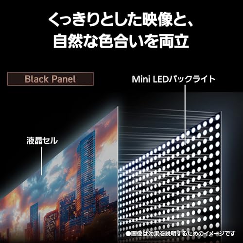 パナソニック 55V型 液晶 テレビ 4K TV-55W93C VIERA FireTV搭載 地震に強く倒れにくい「転倒防止スタンド」搭載「Black Panel」搭載 MiniLED 液晶スタンダードモデル
