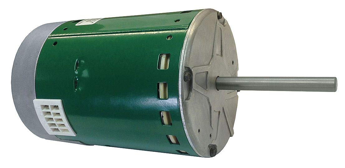 Moteur Evergreen Genteq 6107E 3/4 CV 115V de remplacement pour traitement d'air - 2
