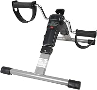 GIMA Összecsukható pedálozógép kijelzővel, otthoni fizioterápia, fitness mini kerékpár 1