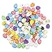 LUOZZY 200 PCS Foam Easter Egg, Artificial Bird Eggs Fake Eggs, DIY Easter Speckled Eggs for Easter Party Photo Prop Garden Home Decor