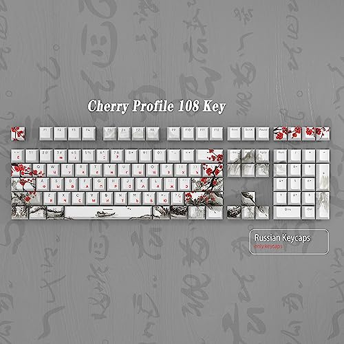 Keycap d'impression sublimation 5 faces PBT rigide pour switch mécanique - 7