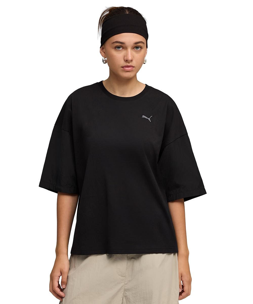 puma | HER Women's Oversized Tee | Black | L-picture-31