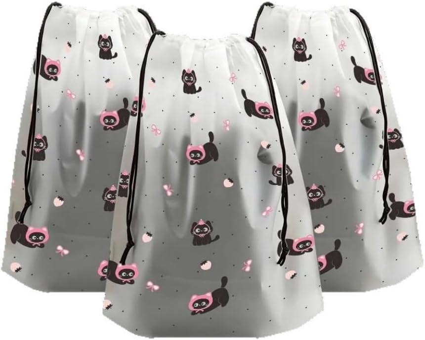 Storage Bags for Travel, 40 Pack, Washable Dust Bags with Drawstring Closure, 13.7x11.8 Inch, for Purses, Handbags, Shoes and Toys