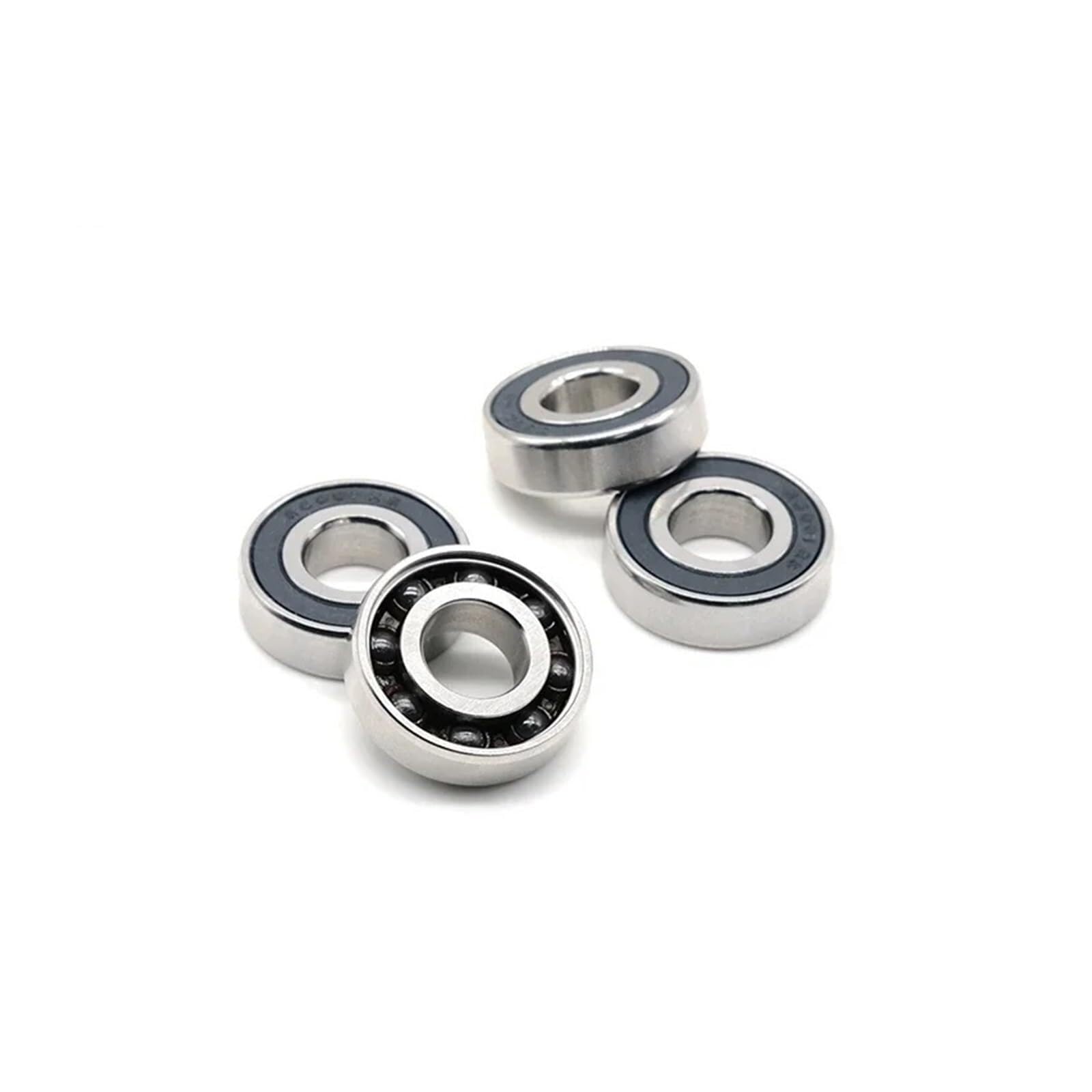 Aspectos, 6006 Rodamiento cerámico híbrido 30x55x13 Mm ABEC-7 (1 PC) Soportes inferiores y repuestos for bicicletas 6006RS Si3N4 Rodamientos de bolas Lucky