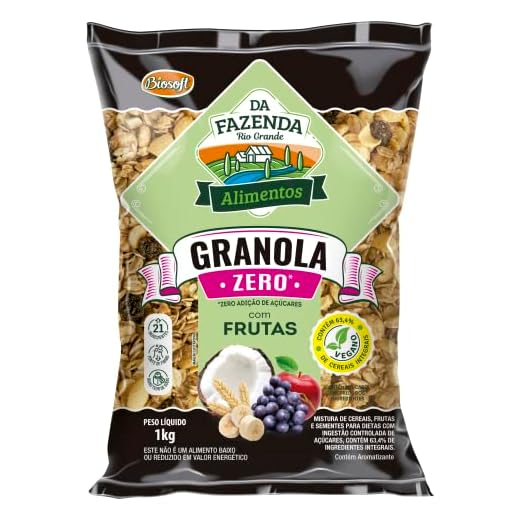 BIOSOFT Granola Frutas Zero 1Kg
