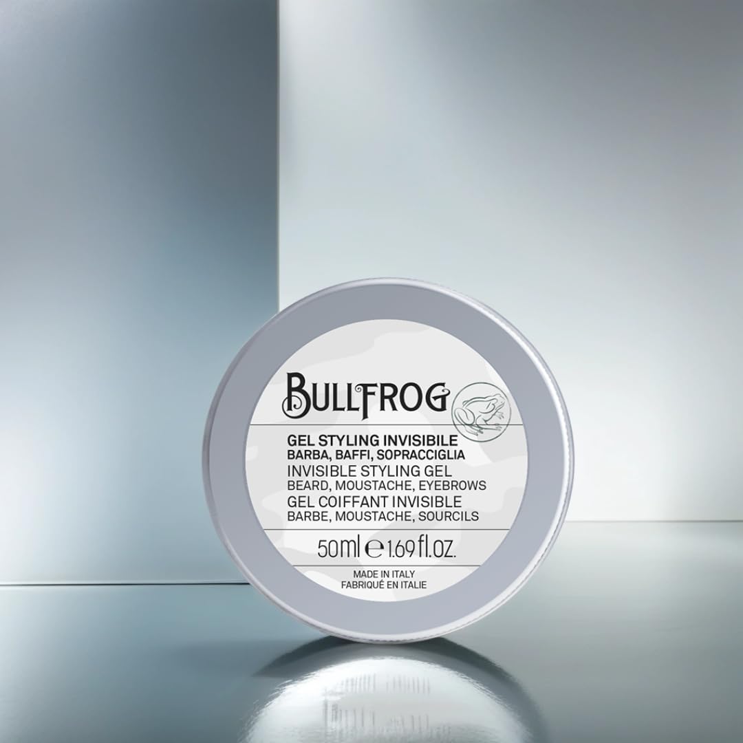 Bullfrog - Kit The Legendary One Idrata e Definisci 3 in 1, Limited Edition, Agnostico Balsamo Multifunzione Originale 100ml, Gel Rasatura Invisibile 100ml e Gel Styling Invisibile 50ml