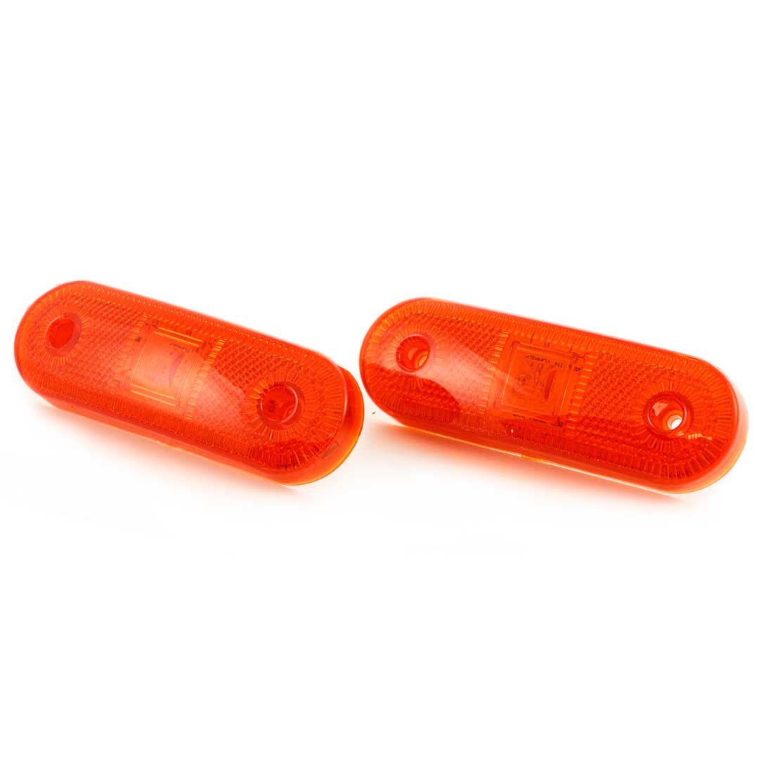 Zijverlichting FRISTOM FT-061 oranje LED - met houder - connector