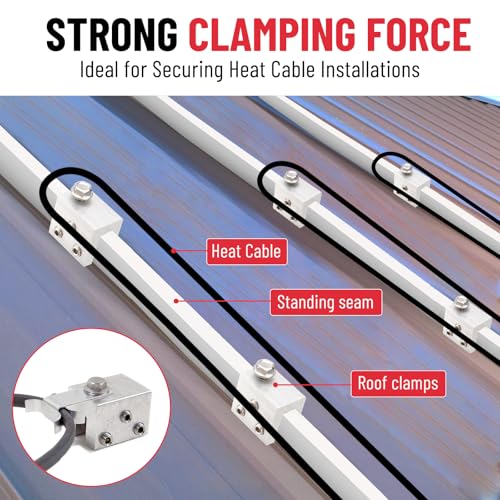 Image of 24PCS Standing Seam Roof Clamps