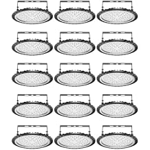 Viugreum High Bay LED Shop Lights, 300W UFO LED High Bay Light 30,000LM 120V LED High Bay Lights 5000K Daylight, Alternative to 1300W MH/HPS for Garage Workshop Barn Factory Warehouse - 15 Pack