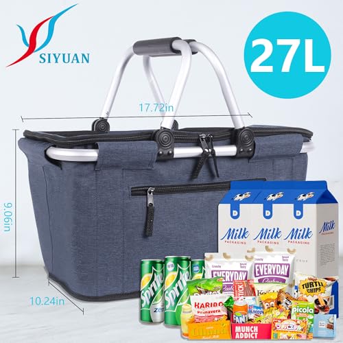 Foldable Reusable Market Basket