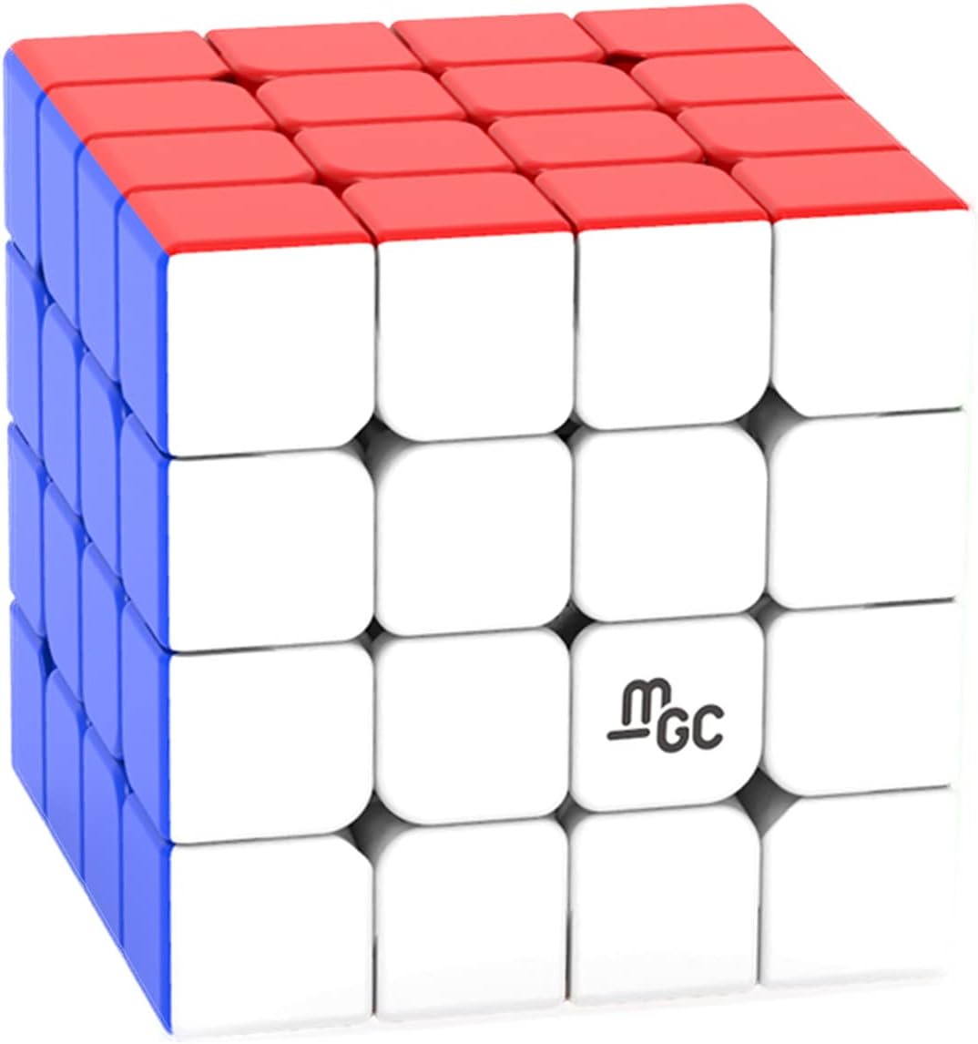 CuberShop YJ MGC 4x4 Magnetic Speed Cube - Stickerless Flagship 60mm Professional Cube for YongJun MGC Series