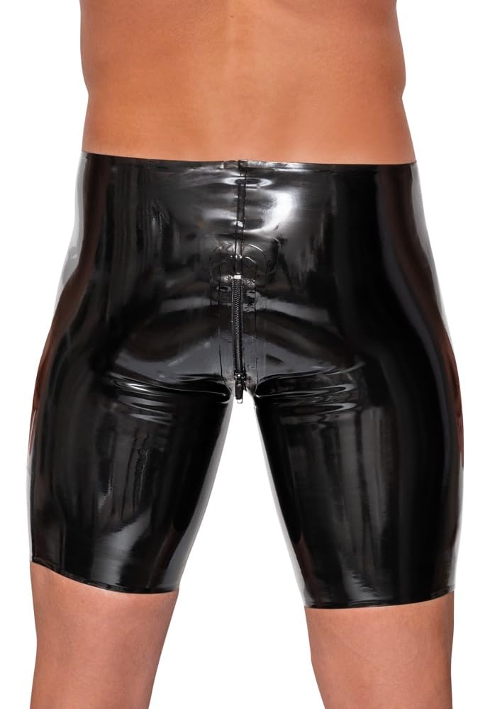 You2Toys Av2024-late X-Late X Pantalon en Latex Pantalons Sexy pour Homme en Cuir Latex Ou Vernis Noir-42c27c9a