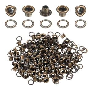 Quarkzman 50er Set Bronze Ösen 3mm