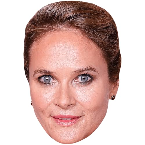 Rachel Blanchard (Hair Up) Mascaras de Personajes Famosos, Caras de Carton