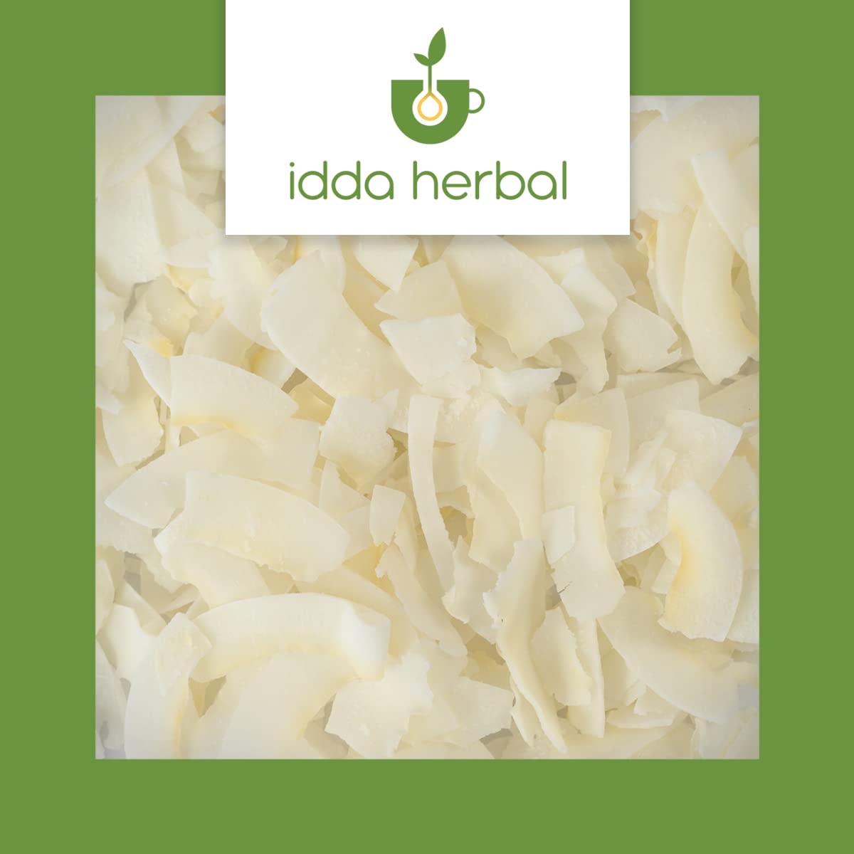 IDDA Herbal Scaglie di Cocco BIO 1kg, Scaglie di Cocco senza Zucchero, Snack Cheto